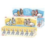 POPMART Mini LABUBU V4  Vinyl Plush Doll Keychain Pendant Blind Box Figures