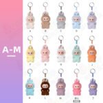 POPMART Mini LABUBU V4  Vinyl Plush Doll Keychain Pendant Blind Box Figures - 图片 3
