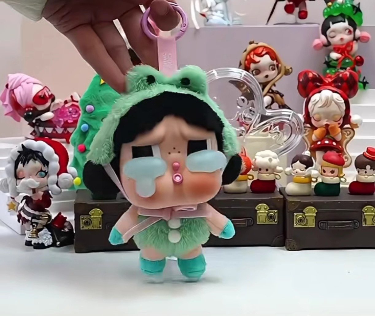 POPMART,Labubu,Babythree,CryingBaby,DIMOO,MOLLY,The Monsters,Skullpanda,Mokoko,zimomo,Sonny Angel,Sanrio ,disney,miniso,Pokemon,Liila cat,Blind Box