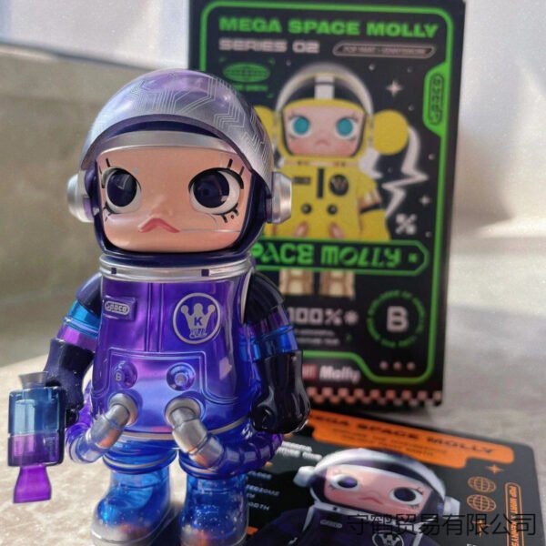 POPMART Space Molly MEGA 100% Series 2 Blind Box Gifts - 图片 2