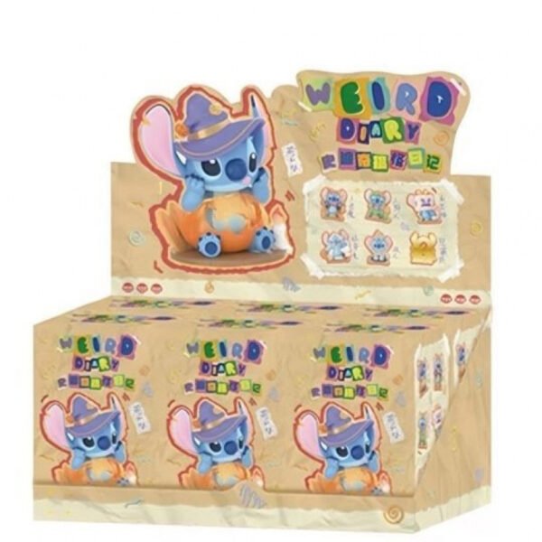 MINISO Stitch Blind Box-Funny Diary  Series Disney Plush Doll Toy Gifts - 图片 4