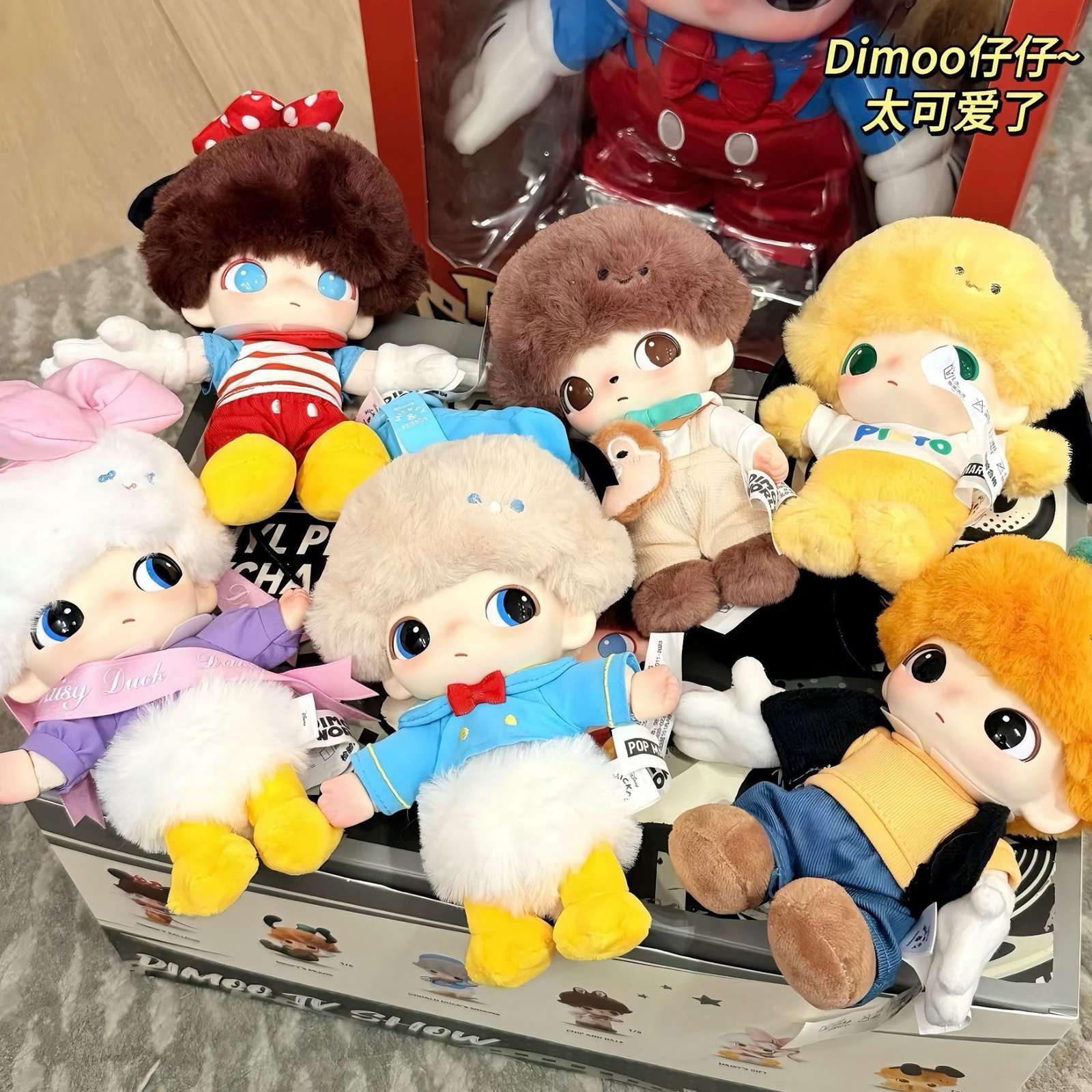 POPMART,Labubu,Babythree,CryingBaby,DIMOO,MOLLY,The Monsters,Skullpanda,Mokoko,zimomo,Sonny Angel,Sanrio ,disney,miniso,Pokemon,Liila cat,Blind Box