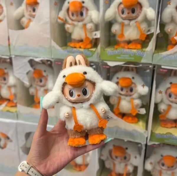 POPMART Labubu- Forest Fairy Tale Series Little Yellow Duck Plush Doll - 图片 2