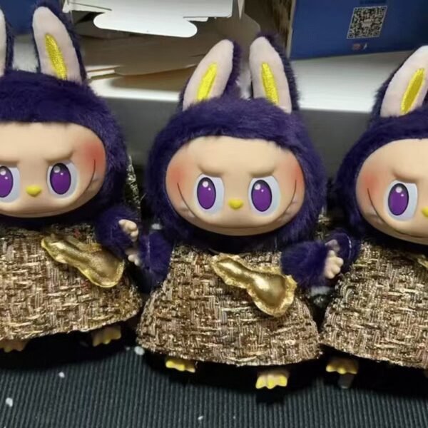 POPMART Labubu-Wings of fortune Milan Dress LABUBU Vinyl Face Plush Doll - 图片 4