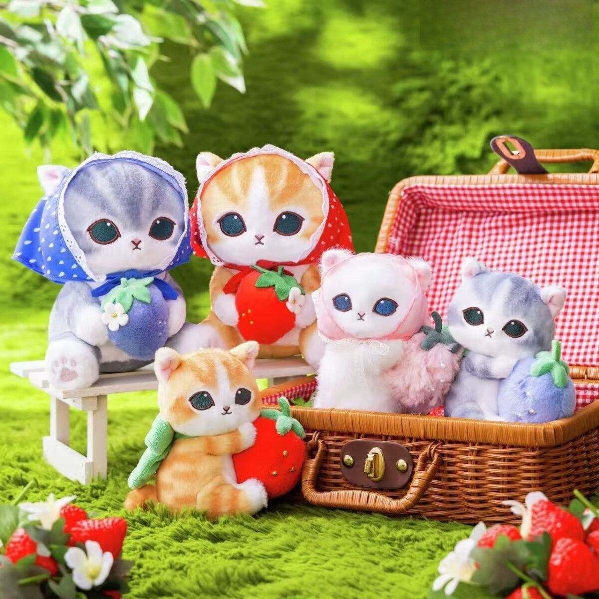 Cute Plush Pendant Doll Keychain Bag Charm (227) - Image 2