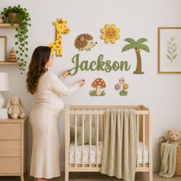 Personalized Wooden Name Sign #59041