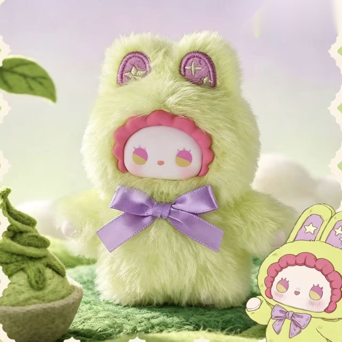 Cute Plush Pendant Doll Keychain Bag Charm (202) - Image 4