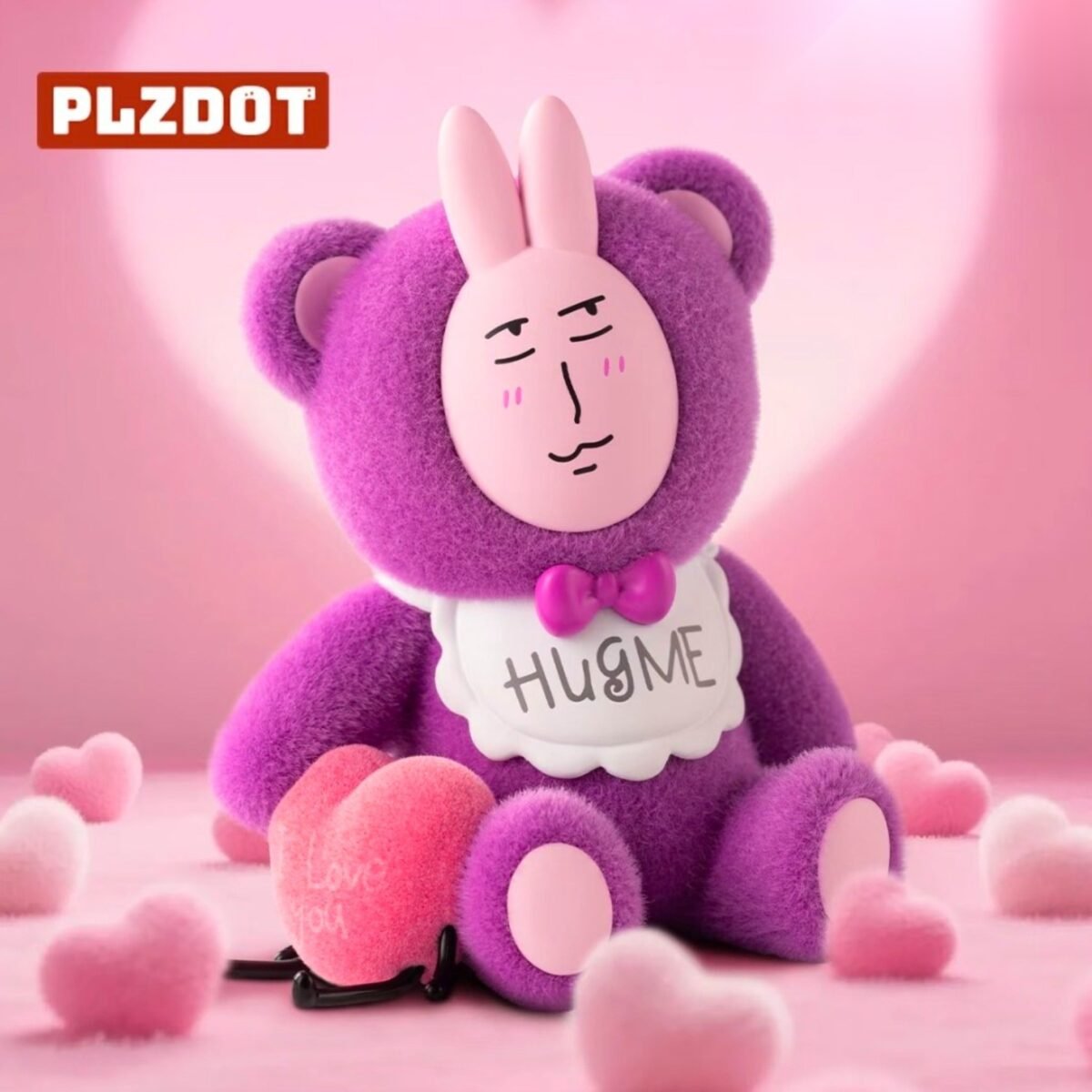 PLZDOT Friend Rabbit Beautiful Mood Series #12227756163390 - Image 3