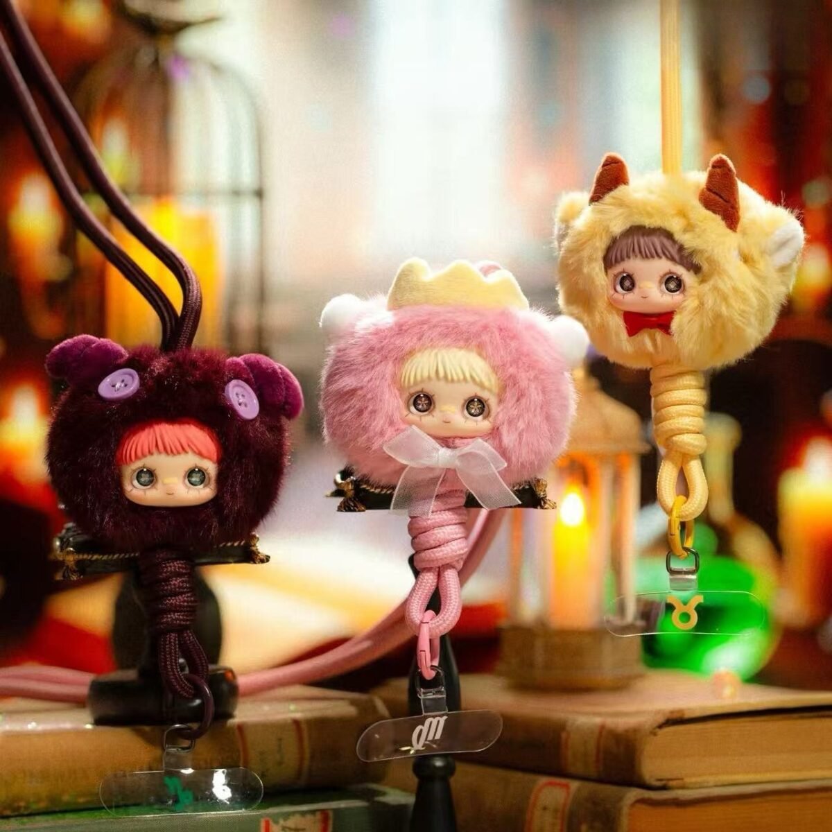 Cute Plush Pendant Doll Keychain Bag Charm (415) - Image 4
