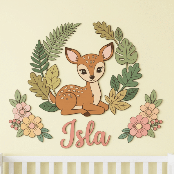 Personalized Wooden Name Sign #59115