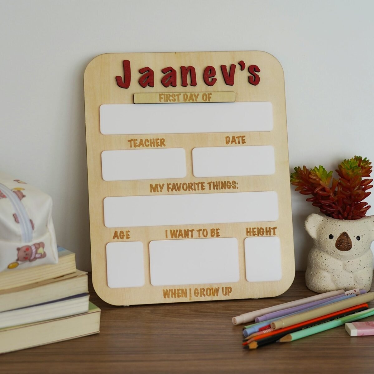 Educational Wooden Puzzle Toy #55736 - Image 3