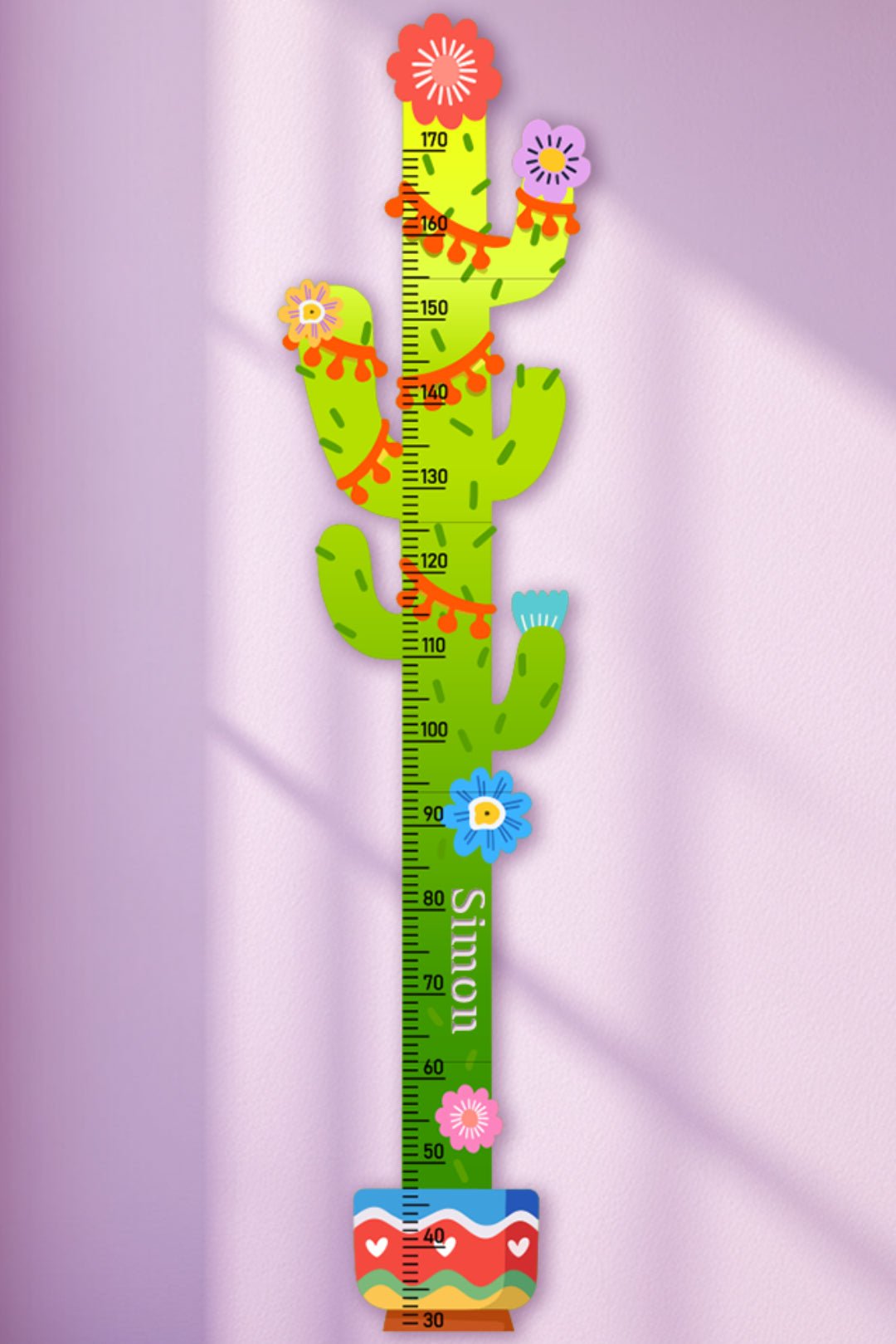 3_945f3a75-5c73-427d-b98e-17d305a2afcd Personalized Cactus Wooden Growth Chart for Kids - Custom Name with ... #54425 - Image 1
