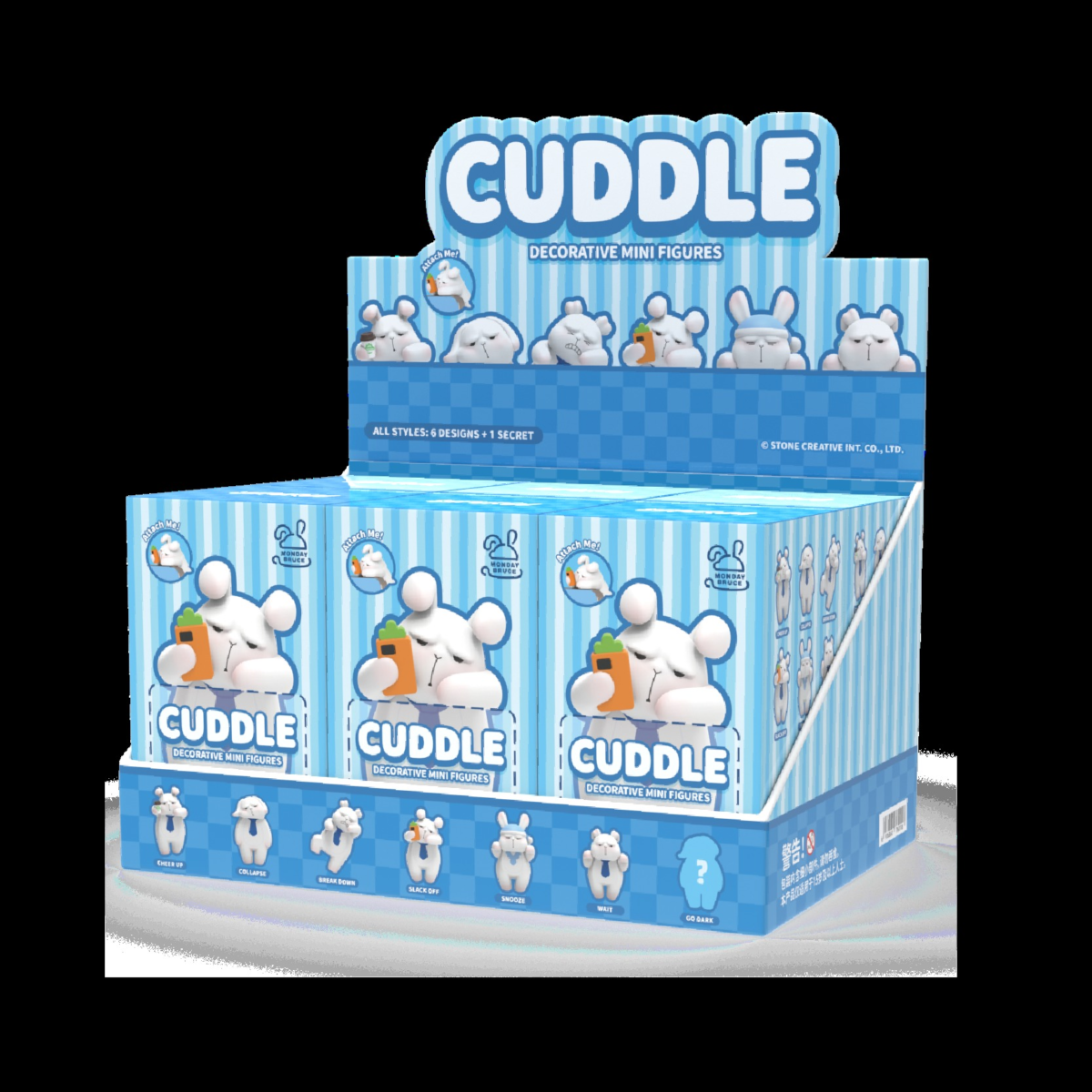 Monday Bruce Cuddle Series Mini Figure - Image 9