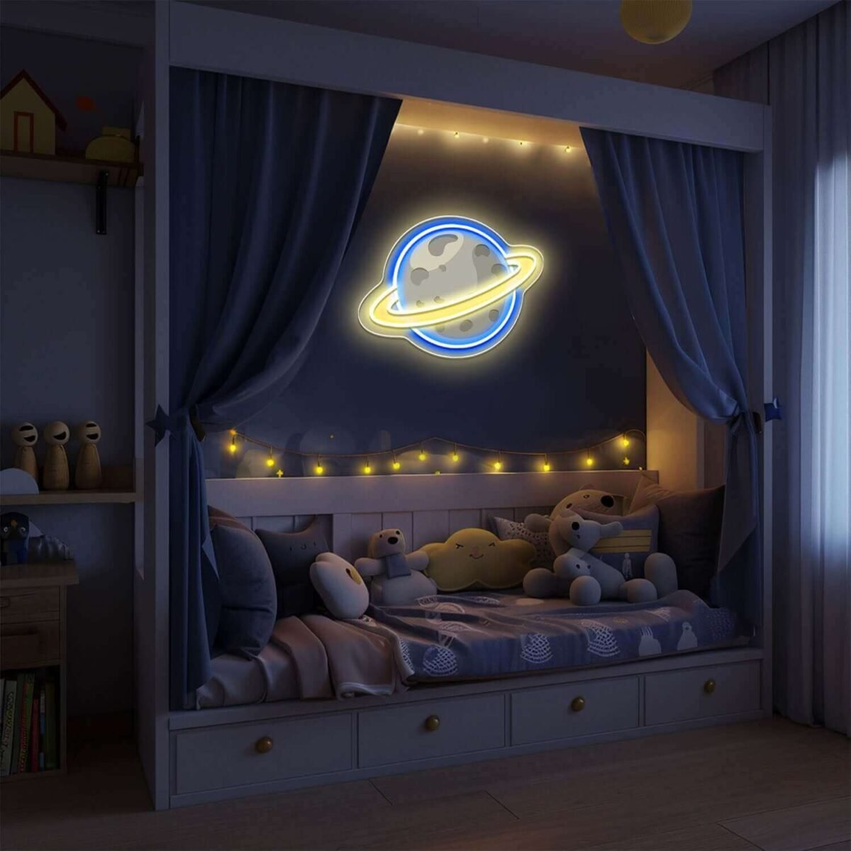 Planet Neon Sign - Image 3