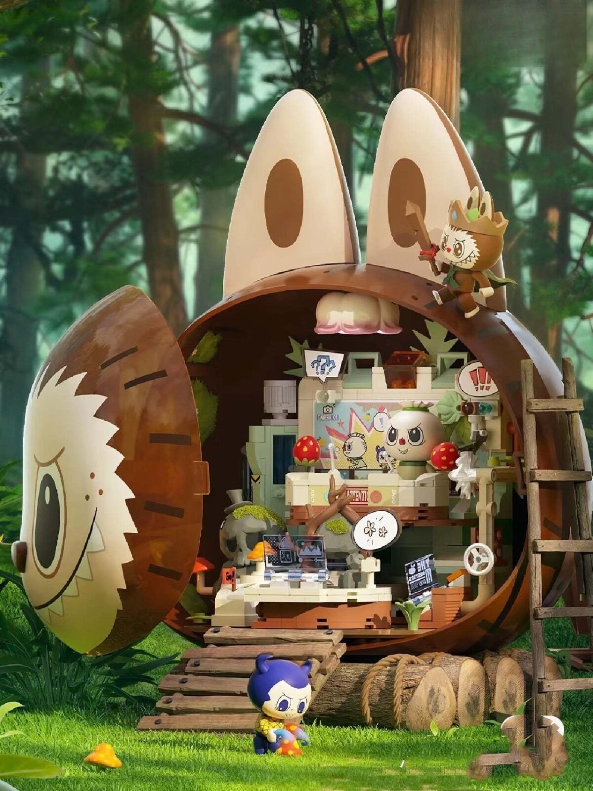 MONSTERS FOREST SECRET BASE Blocks - Image 9