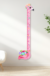Personalized Flamingo Wooden Growth Chart for Kids - Pink Flower Des... #54431 - Image 8