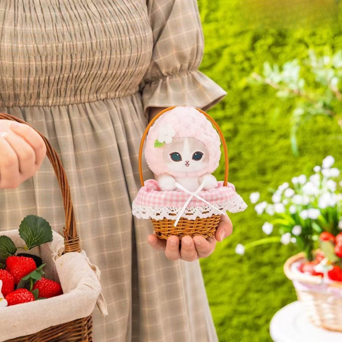 Cute Plush Pendant Doll Keychain Bag Charm (229) - Image 4