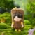 Cute Animal Plush Stuffed Toy #12255395021118 - Image 4
