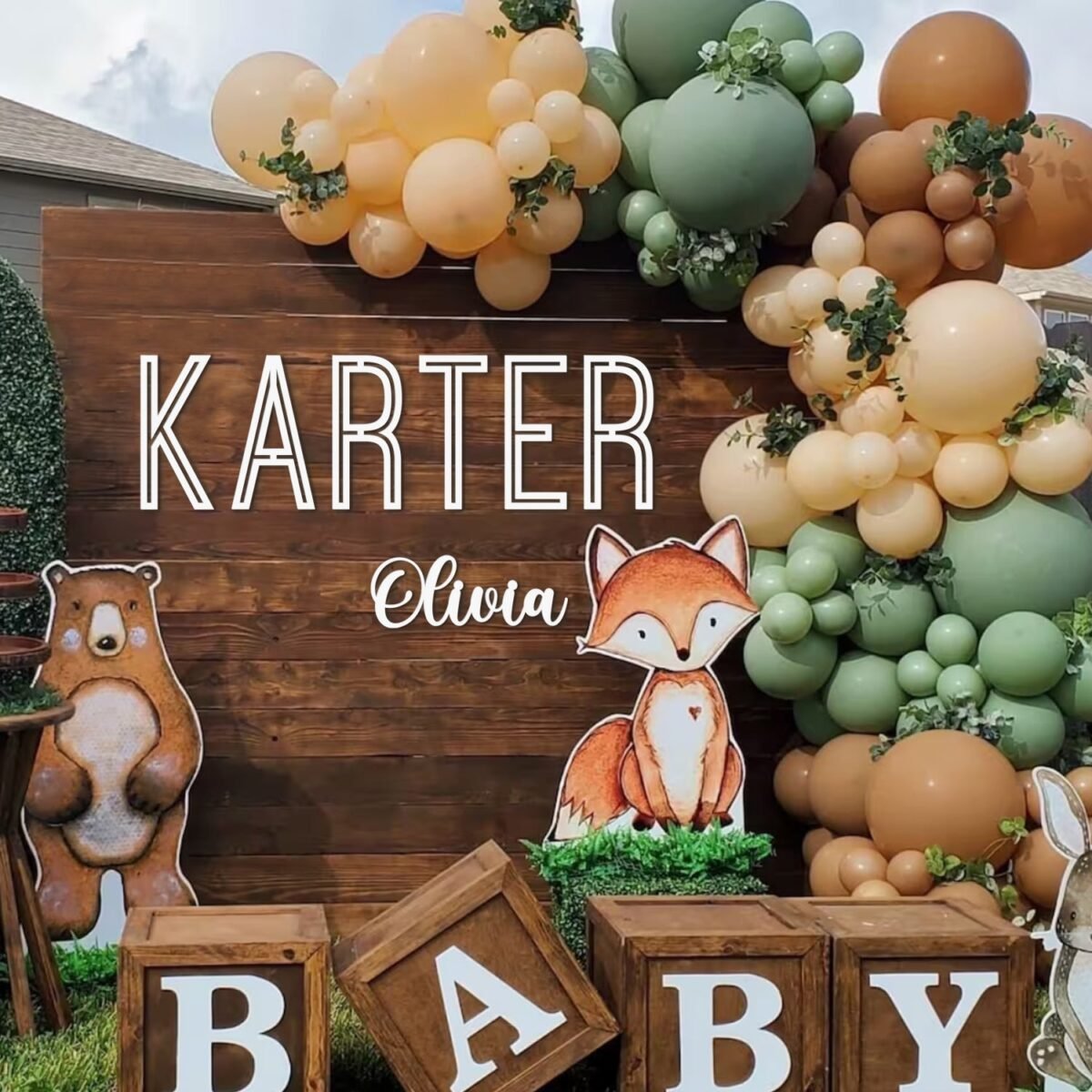 Personalized Wooden Name Sign #55677 - Image 3