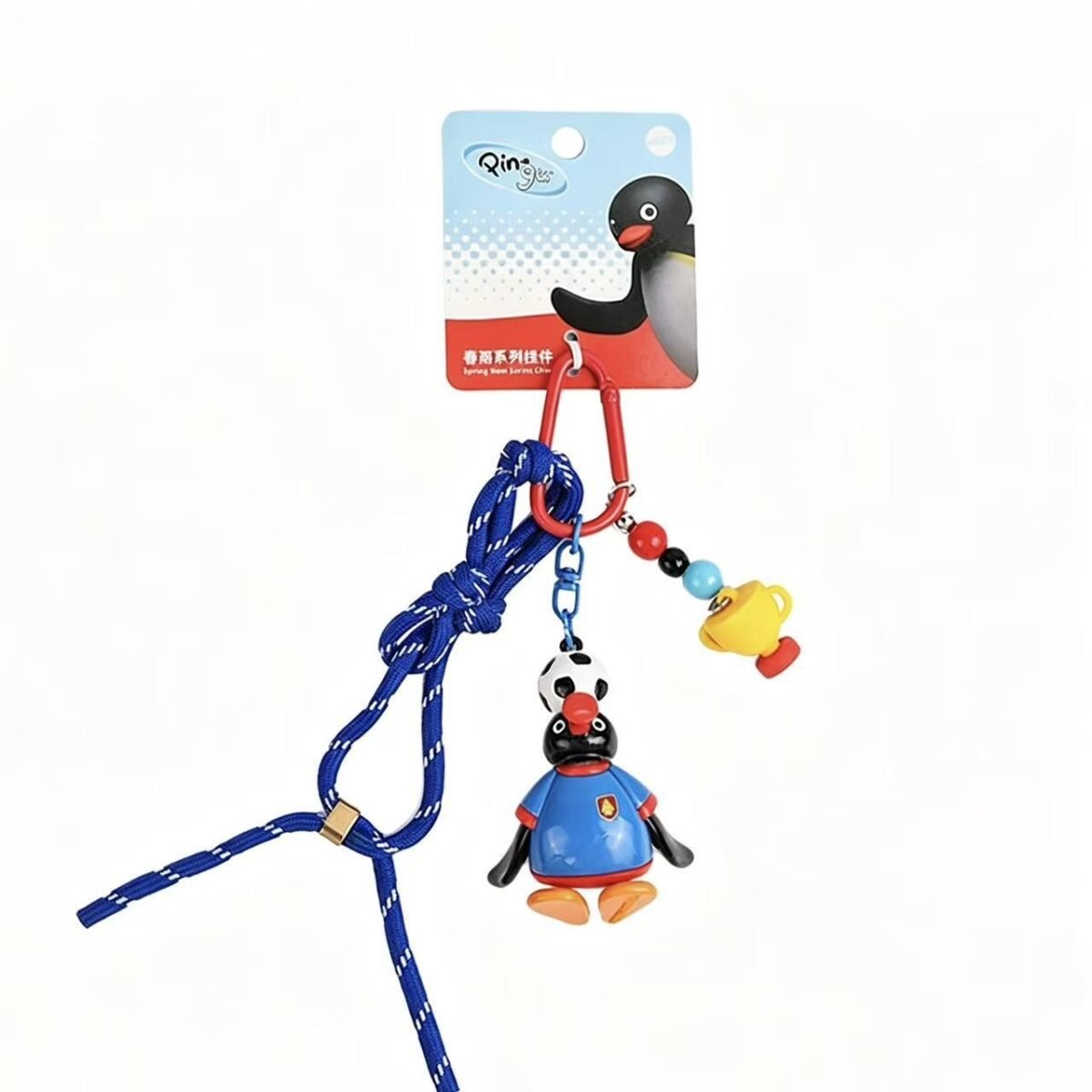 Pingu Football Passion Series Vinyl Pendant - Image 2