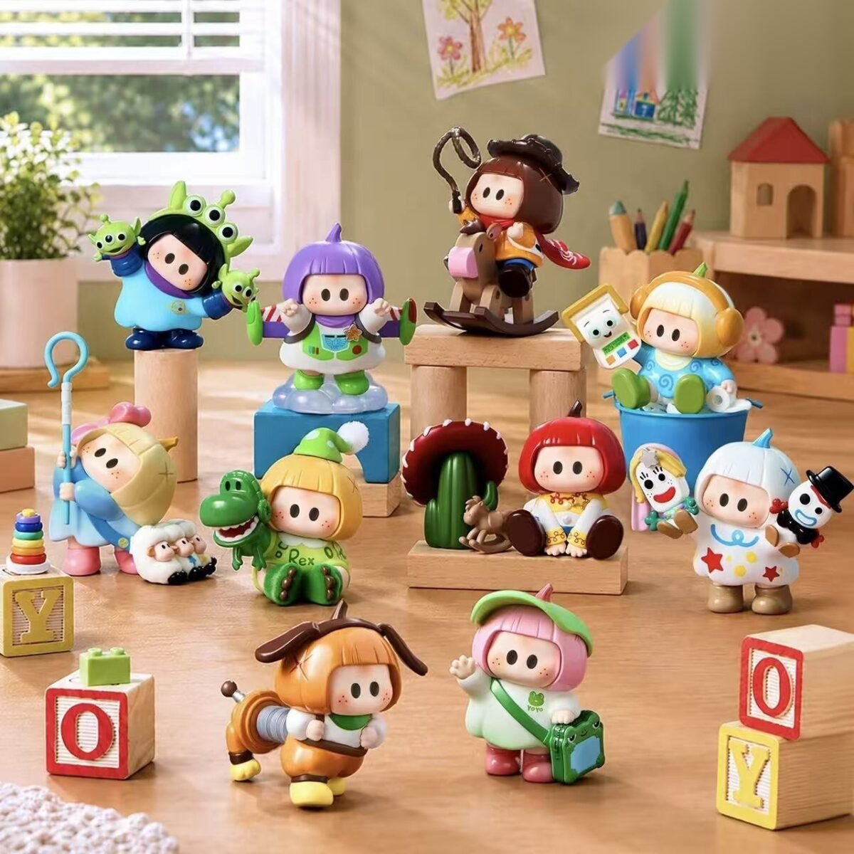 DSN YOYO Toy Story 5 Growing Up Series Collectible Figure Blind Box - Image 5