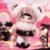 Cute Plush Pendant Doll Keychain Bag Charm (343) - Image 2
