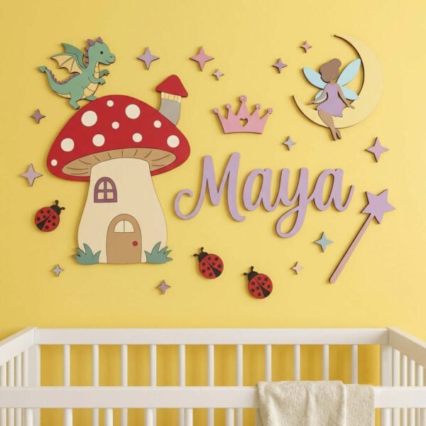 Personalized Wooden Name Sign #59070