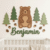 Personalized Wooden Nursery Name Sign – Cute Animal Themes – Style D - Image 4