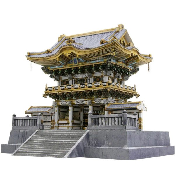 Japan Toshogu Shrine 3D DIY Paper Model – World Classic Architecture Kit #48030