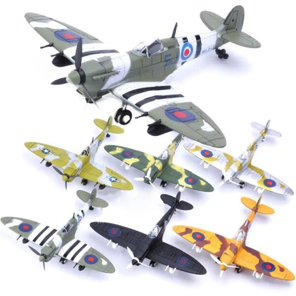 ODILO 22cm 4D DIY Fighter Model – BF-109 & Hurricane WW2 Aircraf... #100018786