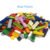 200PCS DIY Thin Building Blocks Set – 1x2 Dots, 12 Vibrant Colors | Ed... #691 - Image 2