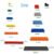 200PCS DIY Thin Building Blocks Set – 1x2 Dots, 12 Vibrant Colors | Ed... #691 - Image 4