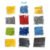 200PCS DIY Thin Building Blocks Set – 1x2 Dots, 12 Vibrant Colors | Ed... #691 - Image 3