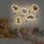 Personalized Wooden Baby's Room Wall Light Set – Safari Animal Theme #55070 - Image 4