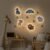 Personalized Wooden Baby's Room Wall Light Set – Safari Animal Theme #55070 - Image 3