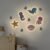 Personalized Wooden Baby's Room Wall Light Set – Ocean Theme #55177