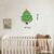 Personalized Wooden Baby's Room Wall Light Set – Christmas Theme #54974 - Image 6