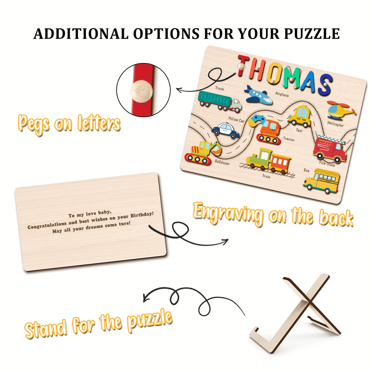 Personalized Traffic Name Puzzle #55014 - Image 7