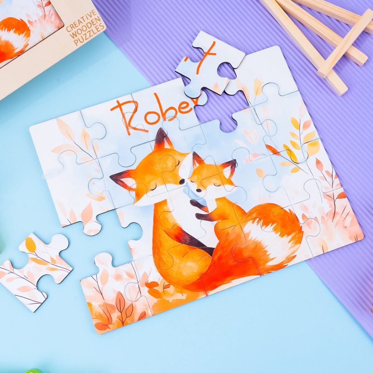 Educational Wooden Puzzle Toy #54940 - Image 4