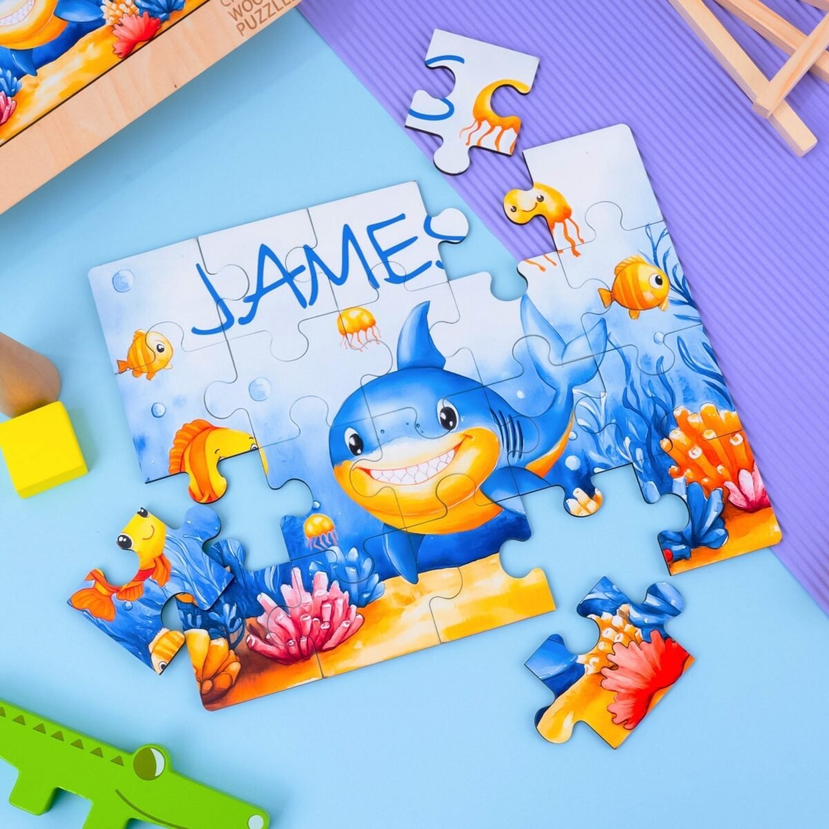 Educational Wooden Puzzle Toy #54934 - Image 4