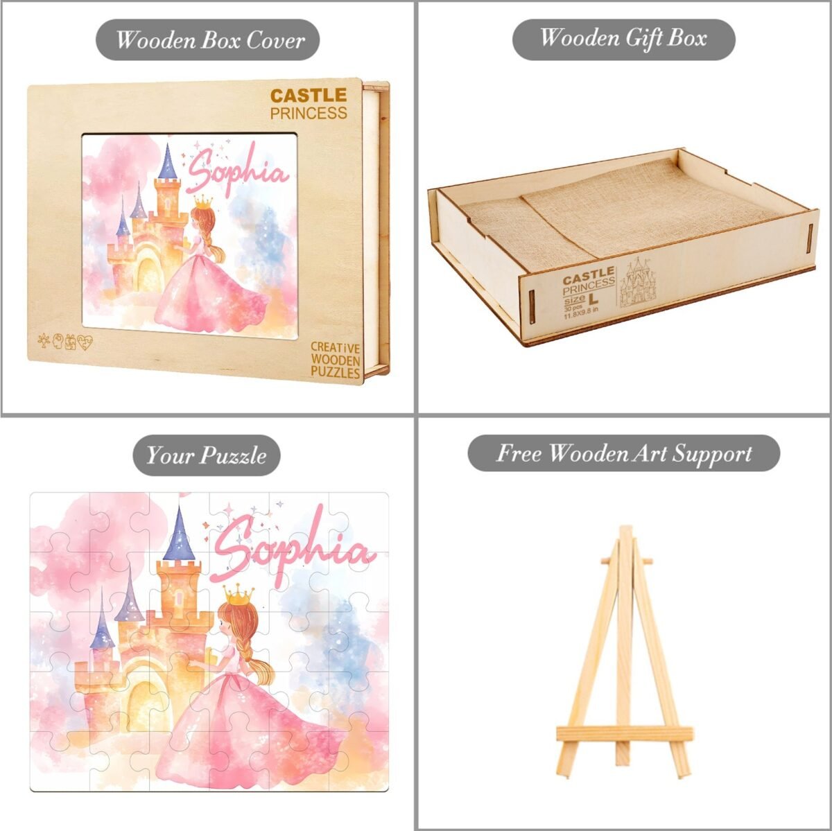 Educational Wooden Puzzle Toy #54931 - Image 10