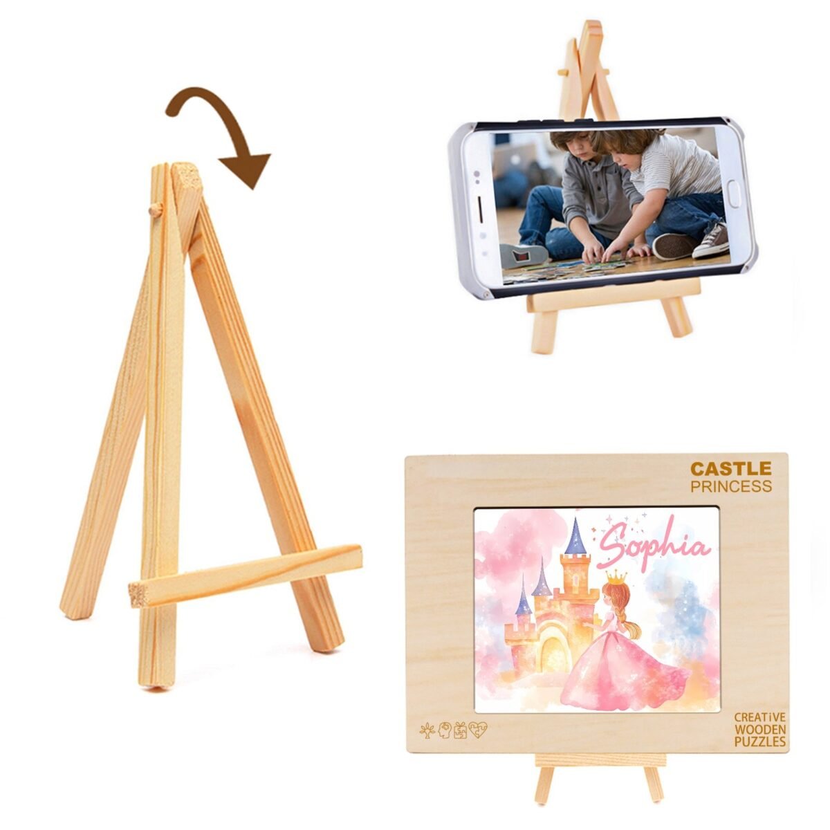 Educational Wooden Puzzle Toy #54931 - Image 8