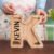 A fun and practical personalized letter-shaped piggy bank! #55443
