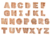 A fun and practical personalized letter-shaped piggy bank! #55443 - Image 3