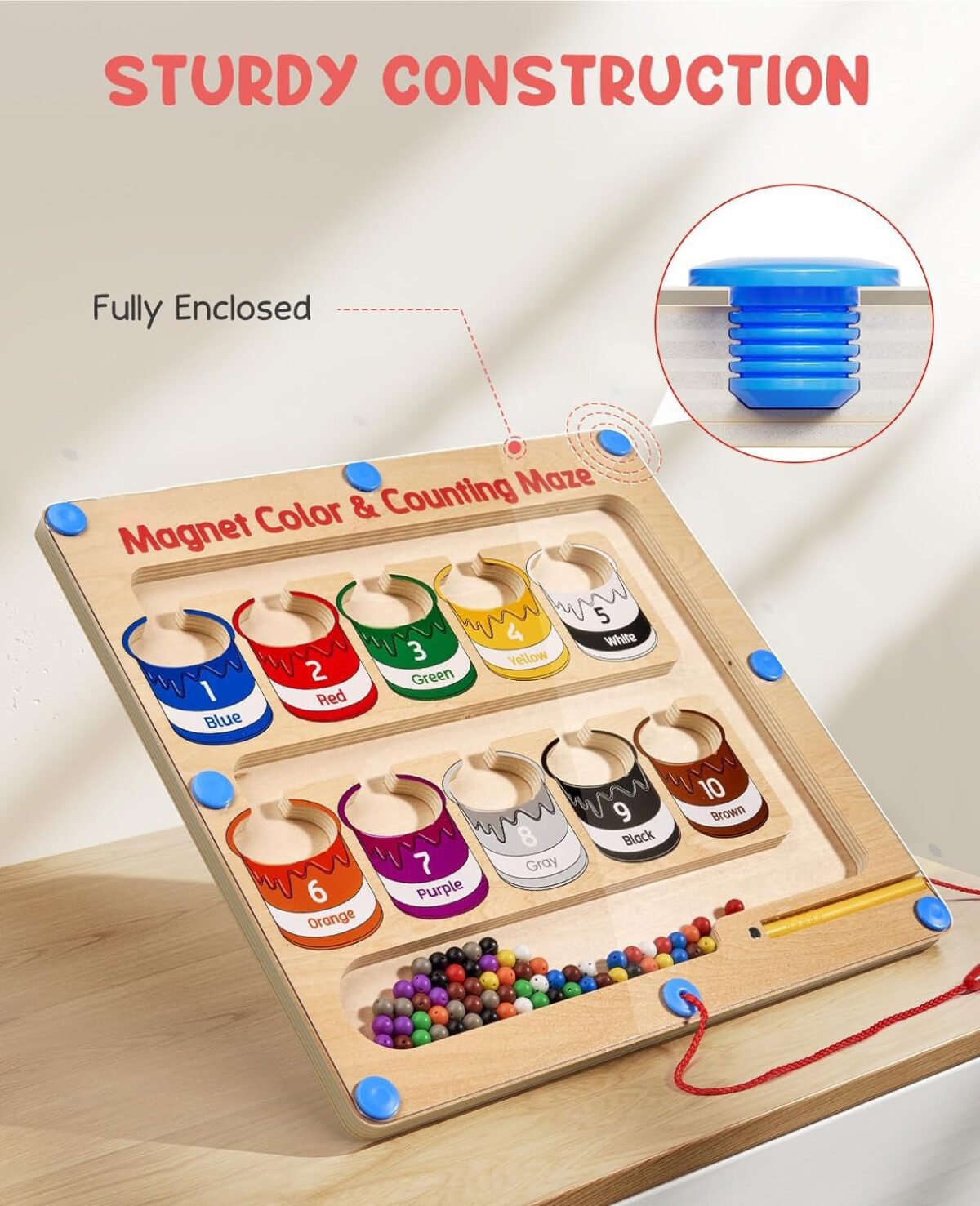 Magnetic Learning Toy #55552 - Image 2
