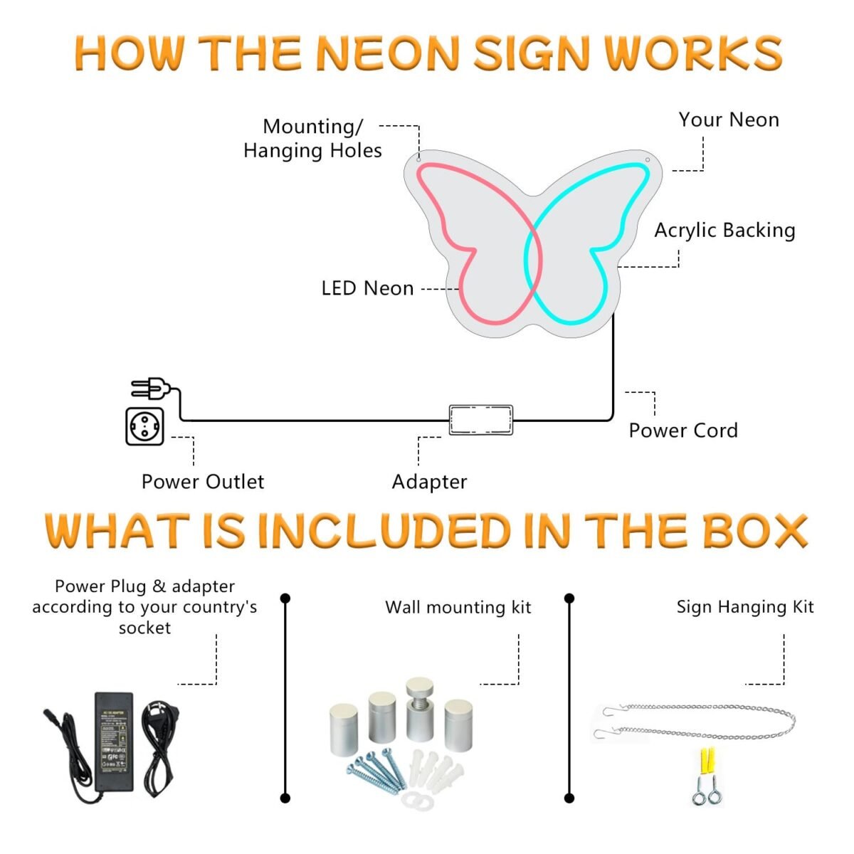 Butterfly Neon Sign - Image 5