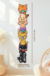 Personalized Wooden Stacked Cats Growth Chart - Image 6