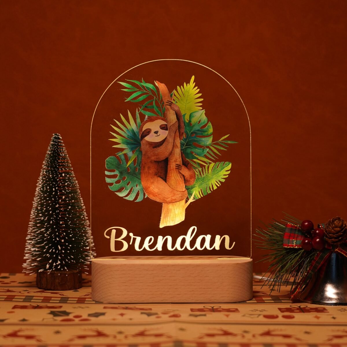 Personalized LED Night Light Lamp Custom Name Nursery Decor (30) - Image 10