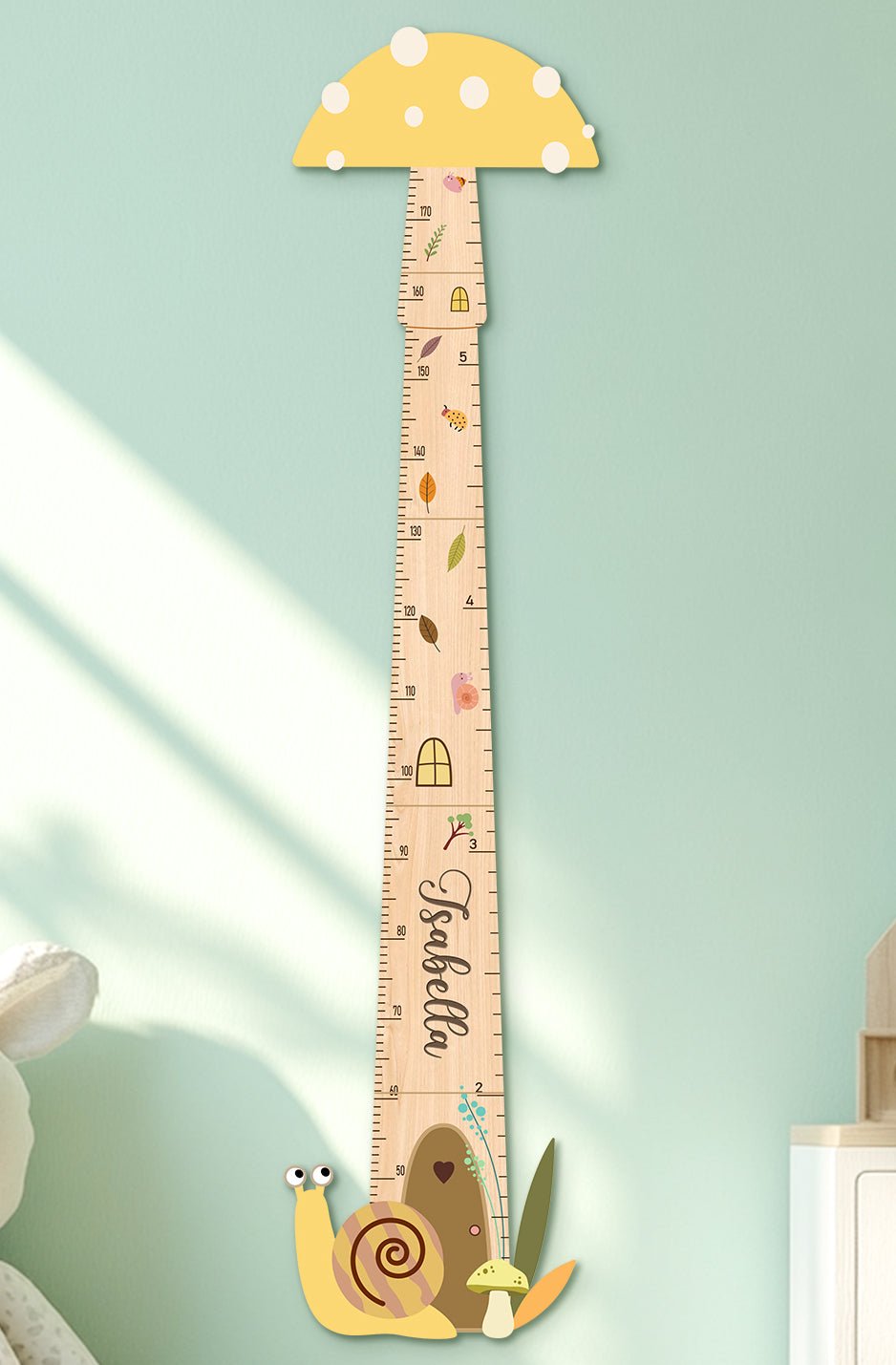 Main-01_20ffa398-d075-4730-b4b6-383efc0e4fb1 Personalized Wooden Mushroom Growth Chart for Kids - Image 1