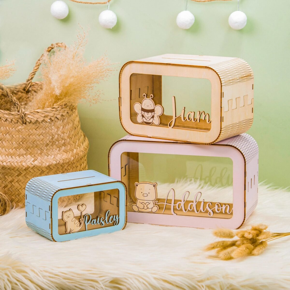 Personalized Piggy Bank for Kids - Cherish Every Penny! #54864 - Image 5